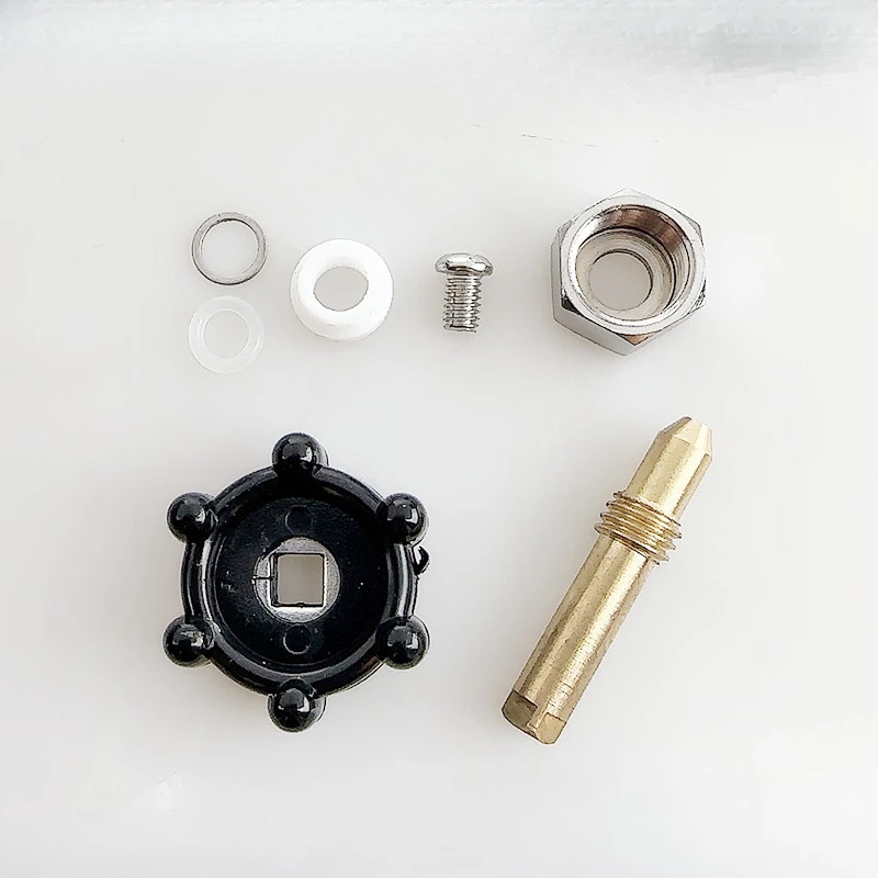 Knob Assembly Boiler Full Steam and Dry Iron Accessories Tee Valve Exhaust Black Rotary Switch