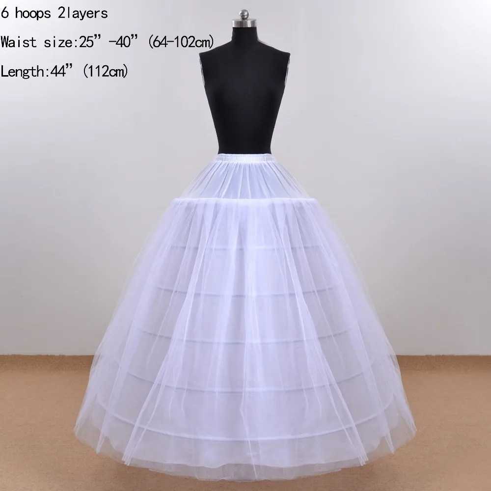 

Ball 6 Water Hoops Wedding Slip Crinoline Bridal Thongs Layers Slips Petticoats