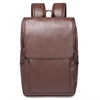Simple Design Solid Backpack Men Outdoor Waterproof Travel Bag Men's Backpack Casual Student Schoolbag Bag Trendy Back Pack Bag 3