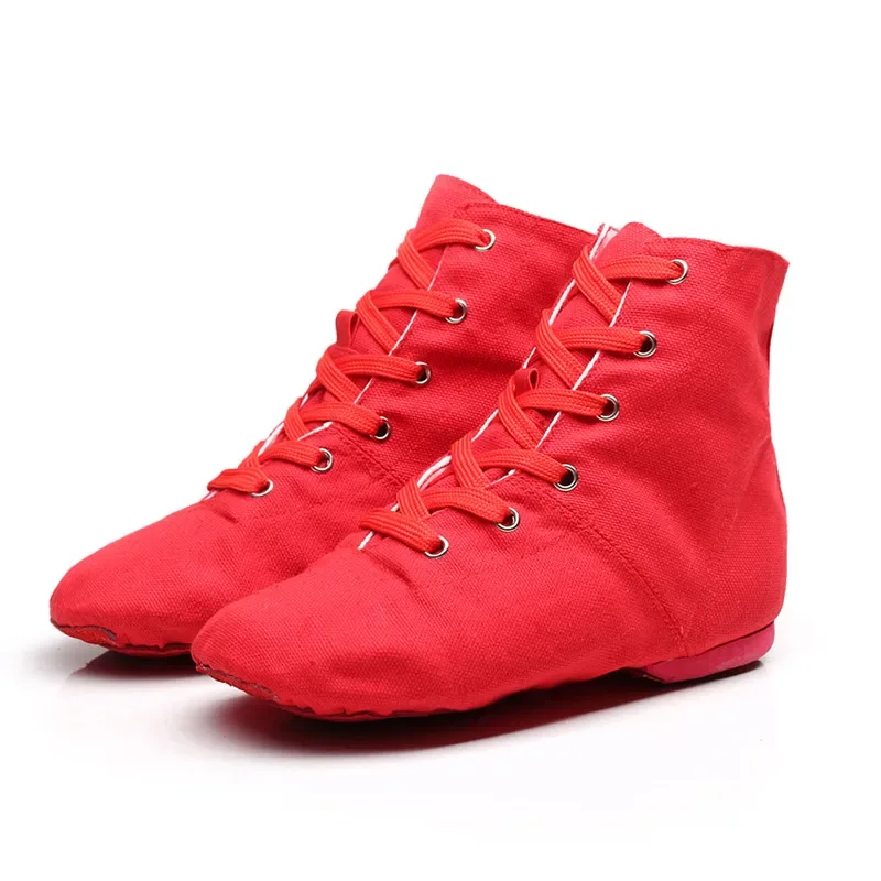Dancing Shoes Canvas Jazz Dance Shoes For Men Women Boys Girls