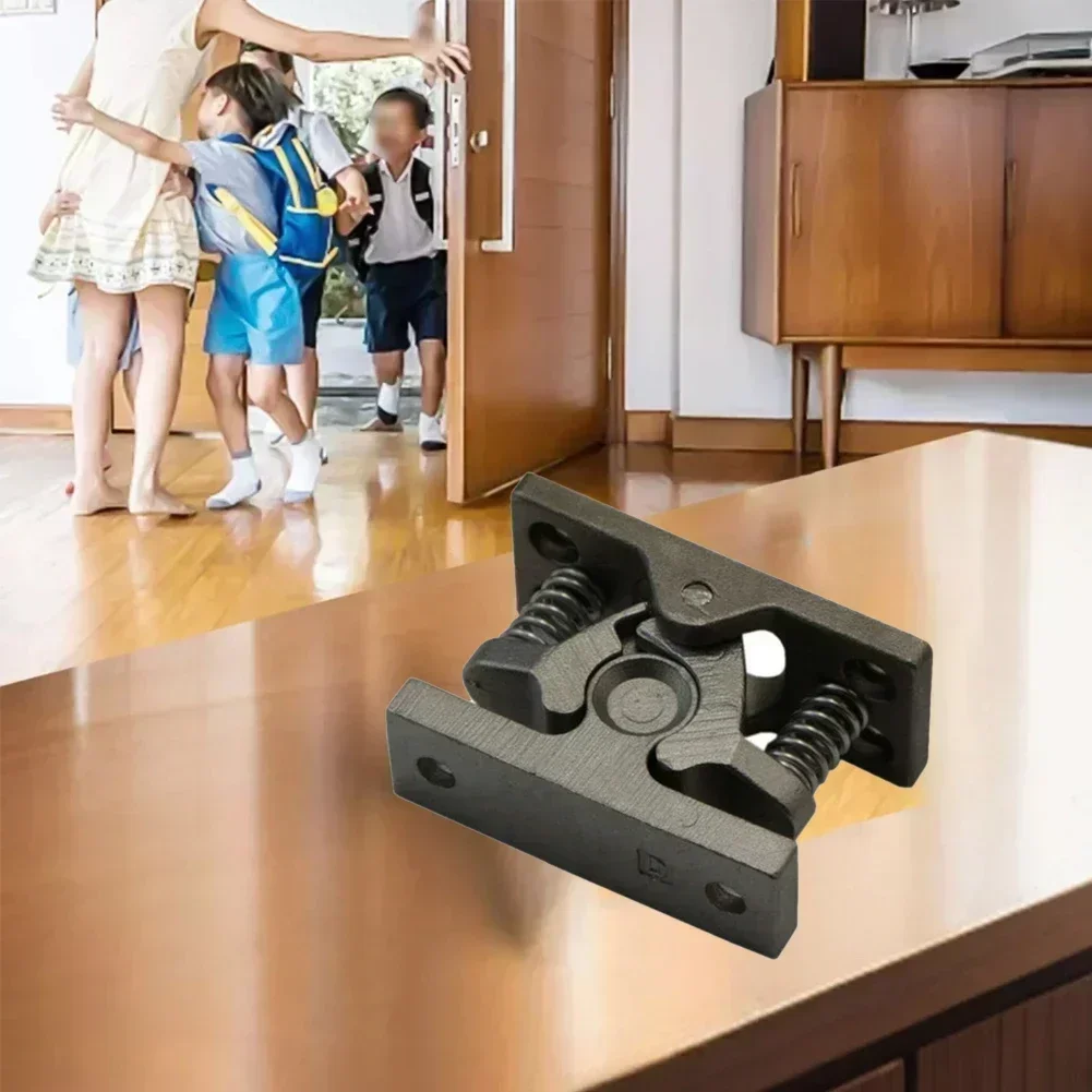 Hasp Lock Release Clamp With Spring Loaded Double Rollers Catch Drawers Easy Lock Roller Catch Stainless Steel Doors Drawers