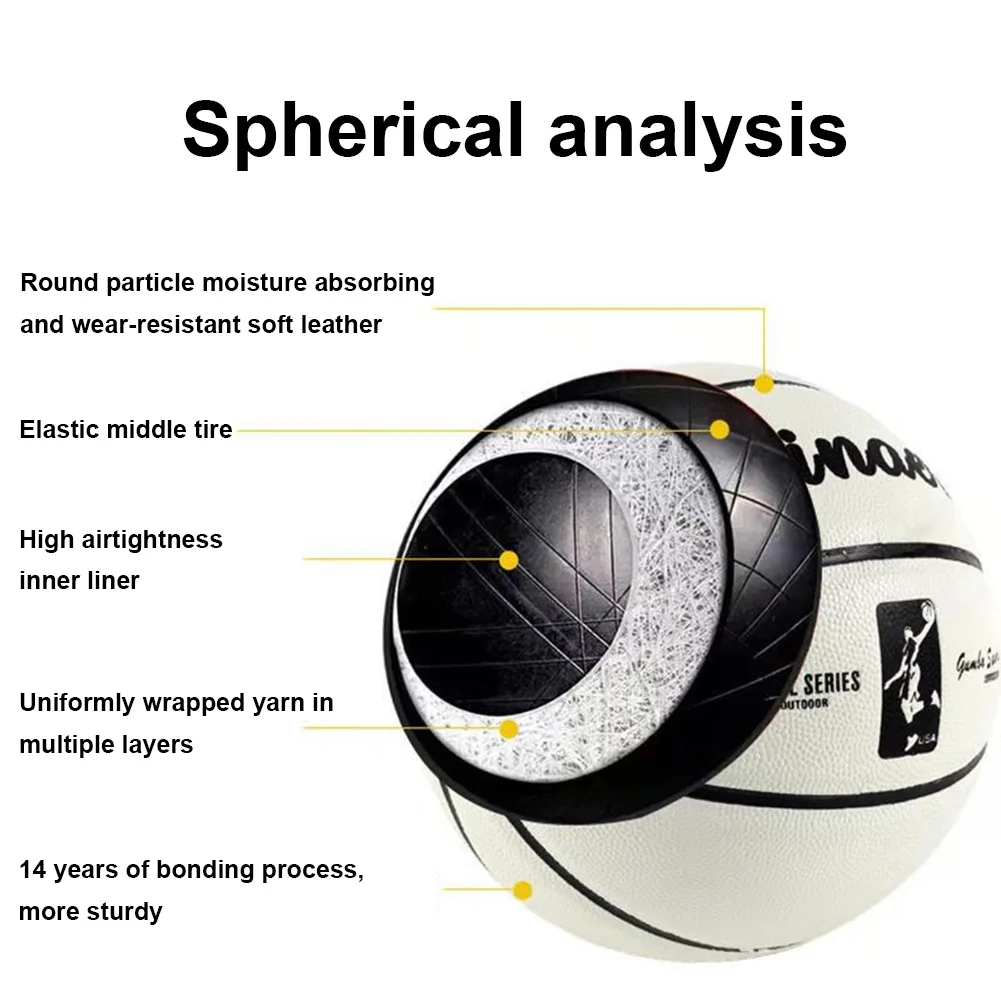 Glow in The Dark Basketball Size 7 Cool Street Basketball Ball for Night Game Gift for Boys Teenagers