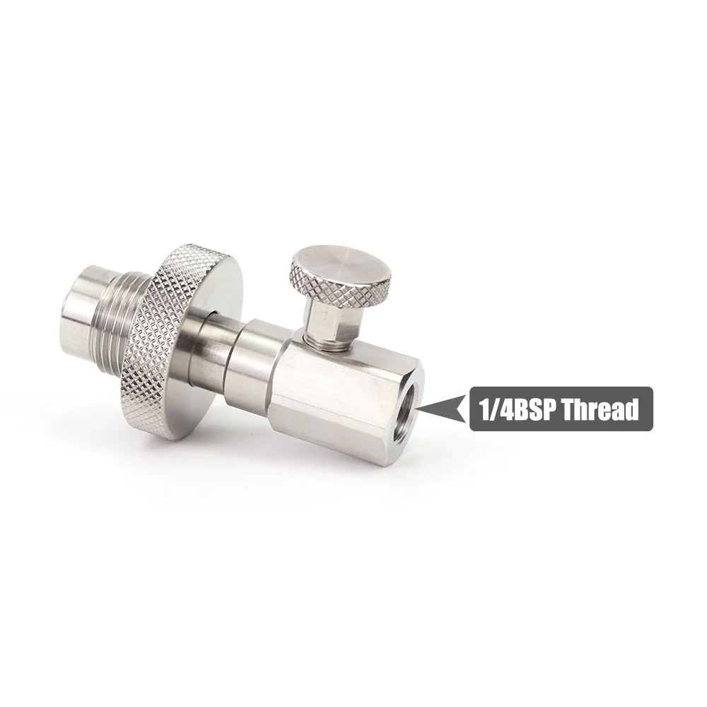 Scba Fill Connector Diving Scba Fill Station Adapter DIN G5/8-14 to Female 1/4BSP Charging ...