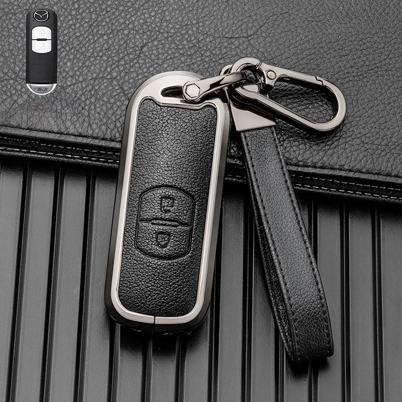 자동차 키 커버 키 케이스, 마쓰다 2 3 6 악셀라 아테나 CX-5 CX5 CX-3 CX-7 CX8 CX-9 2016 2017 2018 2/3 버튼, 자동차 가방