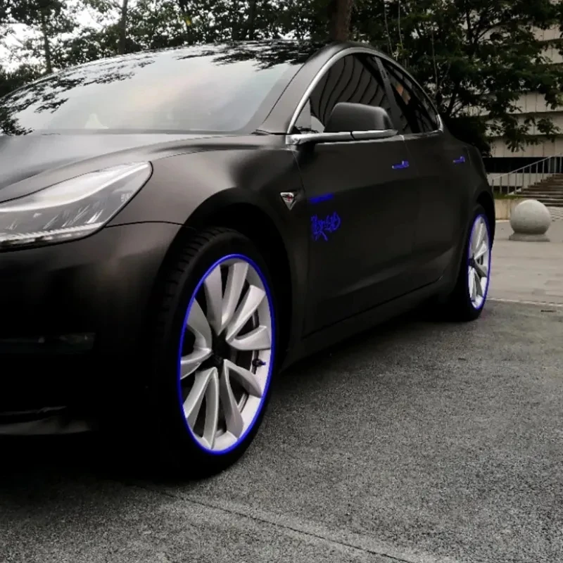 Wheel Hub Protection Ring for Tesla Model 3 Y S X Car Rims Ring Protectors Vehic