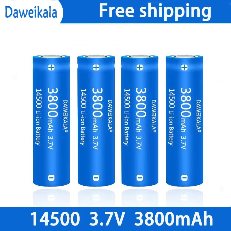 14500 Battery 3.7V Large Capacity 3500mah Lithium Ion Battery for Electric Toothbrush Razor Barber Rechargeable Battery rechargeable battery