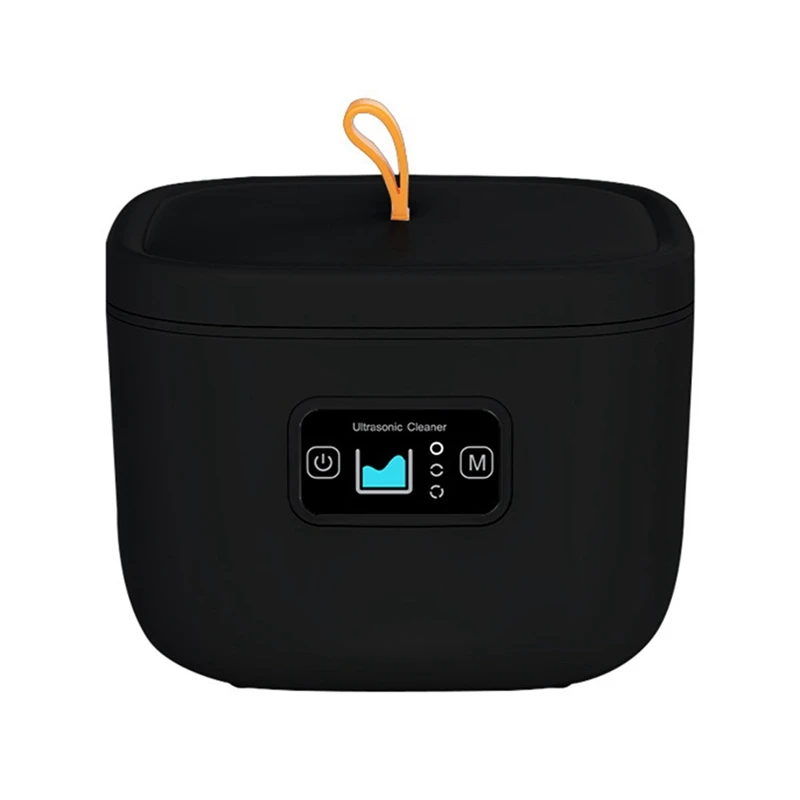 

EU Plug Portable Ultrasonic Jewelry Cleaner Cleaner Ultrasonic Machine Mouth Guard Cleaner