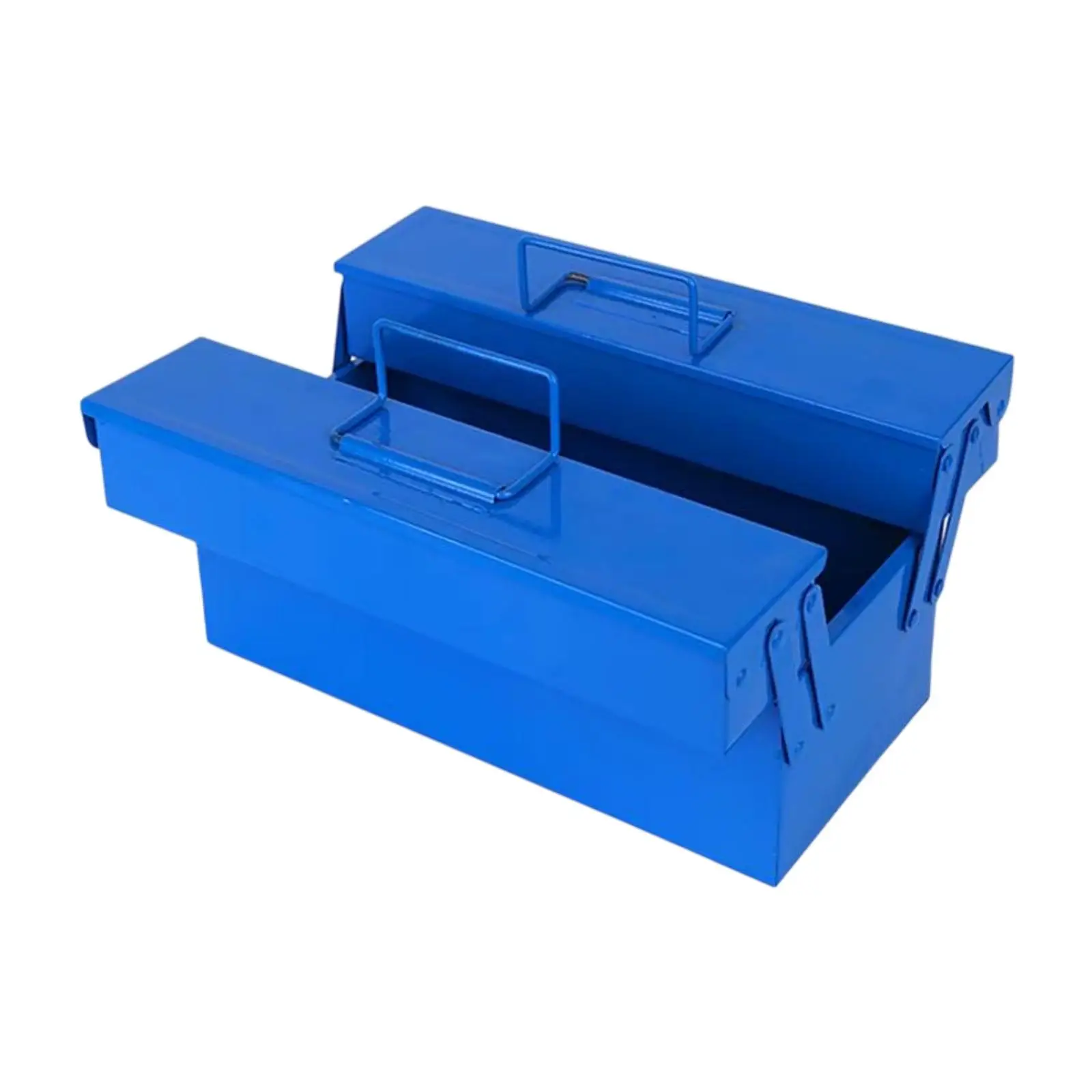Metal Tool Box with Double Handle Container for Easy Classification Multipurpose Professional Suitcase Household Tool Organizer Metal Tool Box with Double Handle Container for Easy Classification Multipurpose Professional Suitcase Household Tool Organizer