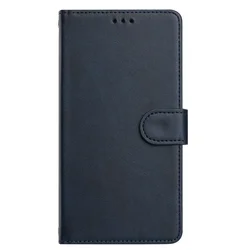Leather Anti-Theft Wallet Case for Motorola Moto G Series (Blue)