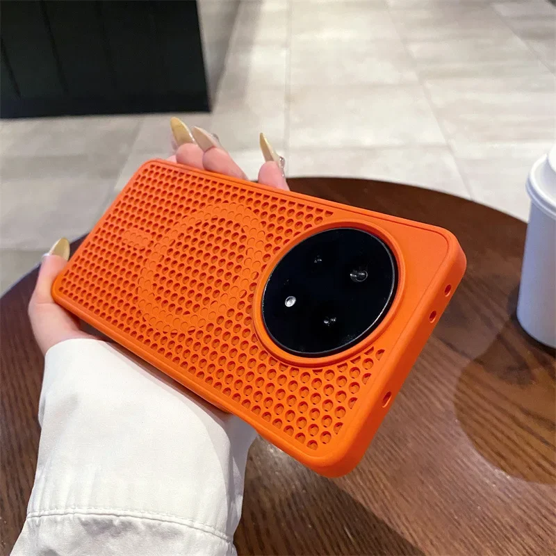 Magnetic Matte Shockproof Case with Heat Dissipation and Soft Bumper Design