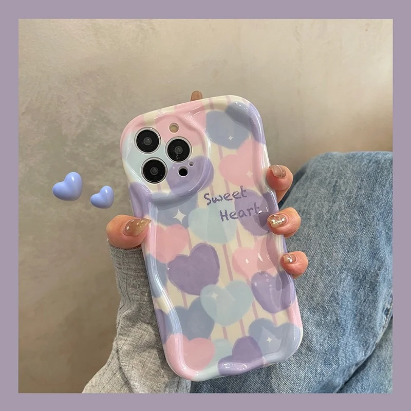 Vibrant Love Heart Phone Case