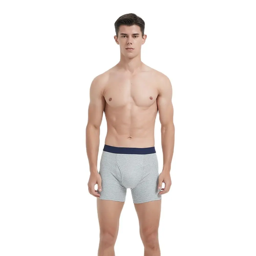 Silver Cotton EMF Shielding Anti-radiation RF Blocking Men's Underwear