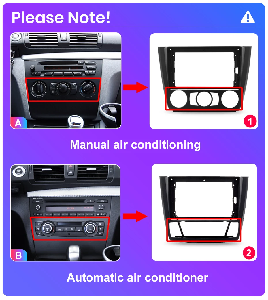 JUSTNAVI QT10 Android 10.0 Car Radio For BMW 1 Series E81 E82 E87 E88 AT 2004 - 2012 GPS DSP Carplay IPS Multimedia Serero Auto