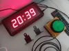 4-digit LED Countdown Clock Stopwatch with Remote Control, School Rush Answer Competition Game Timer, Button selectable, 1.5 in, 5