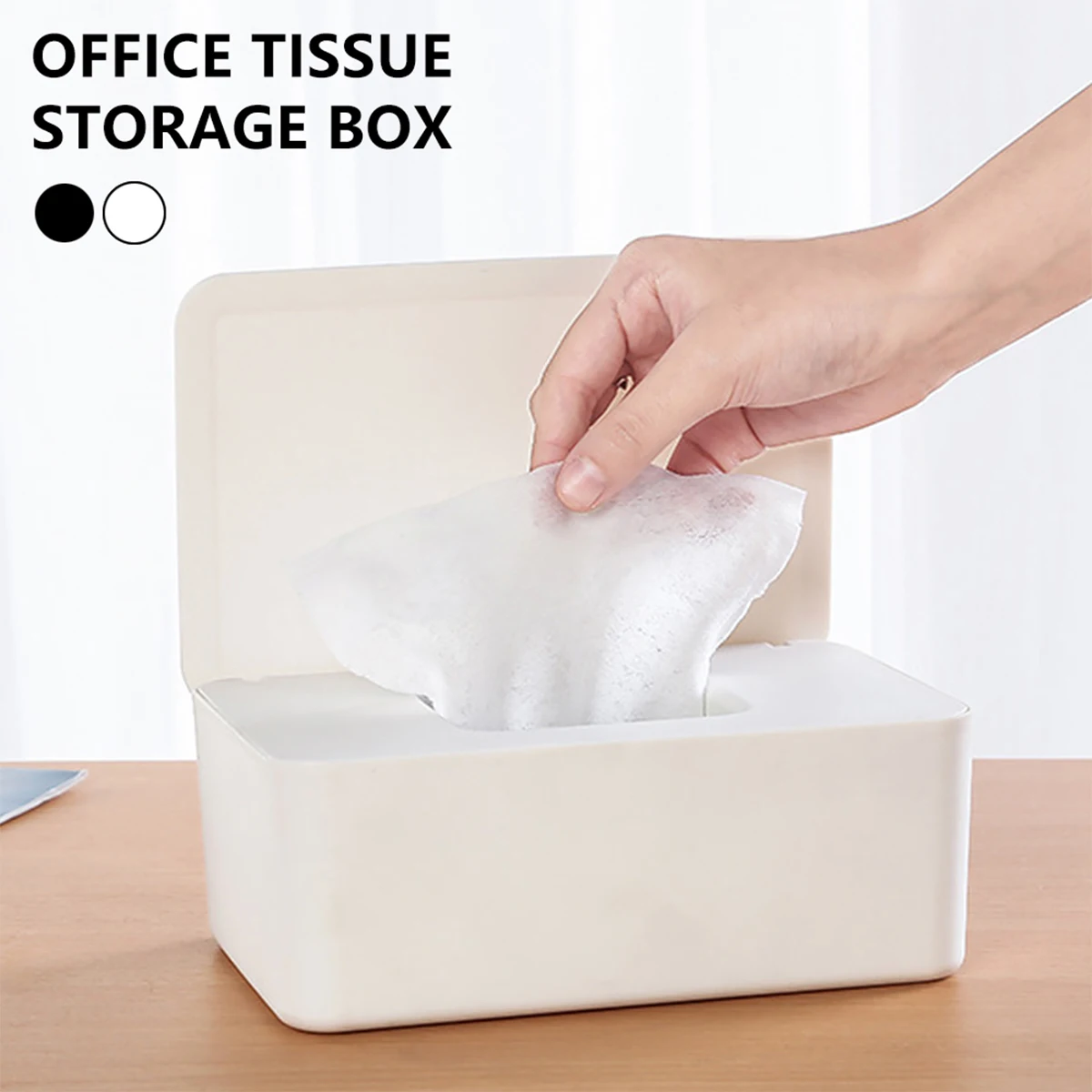 Wet Wipes Dispenser Dustproof Wet Wipes Storage Box with Lid Paper Towel Dispenser Home Desktop Napkin Organizer New