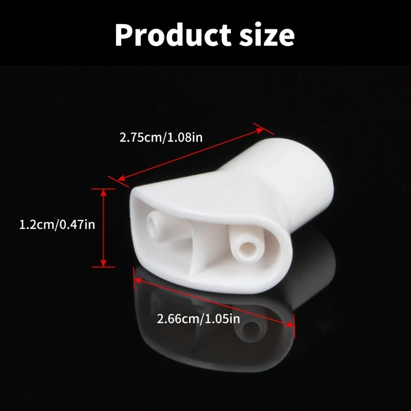 Y Type Tubing Connector Compatibility with Multiple Electric Breast Pump Brands White Pipe Connector for Secure Use A2UB
