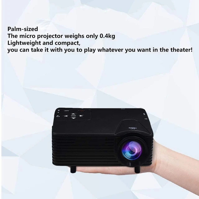 Gy – Projecteur Portable Smart Home Cinéma 1080p Ultra Hd 4k, Petit Écran  De Projection Tv Wifi, Téléphone Portable, Mur De Projection - Figurines Et  Miniatures - AliExpress