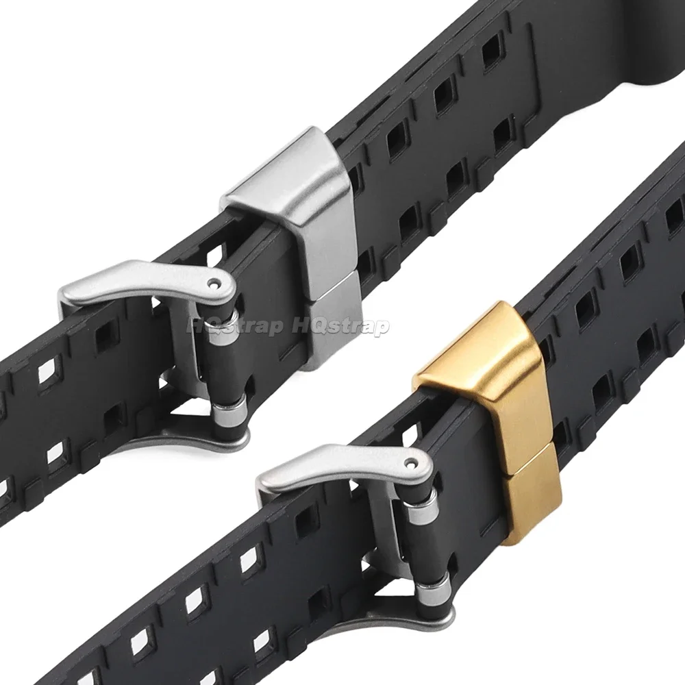 Metal Ring Buckle Watchband Keeper - Movable Strap Holder Loop