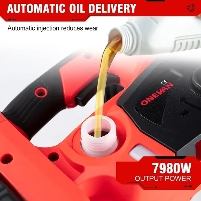 효율적인 목공 작업을 위한 브러시리스 모터 체인톱