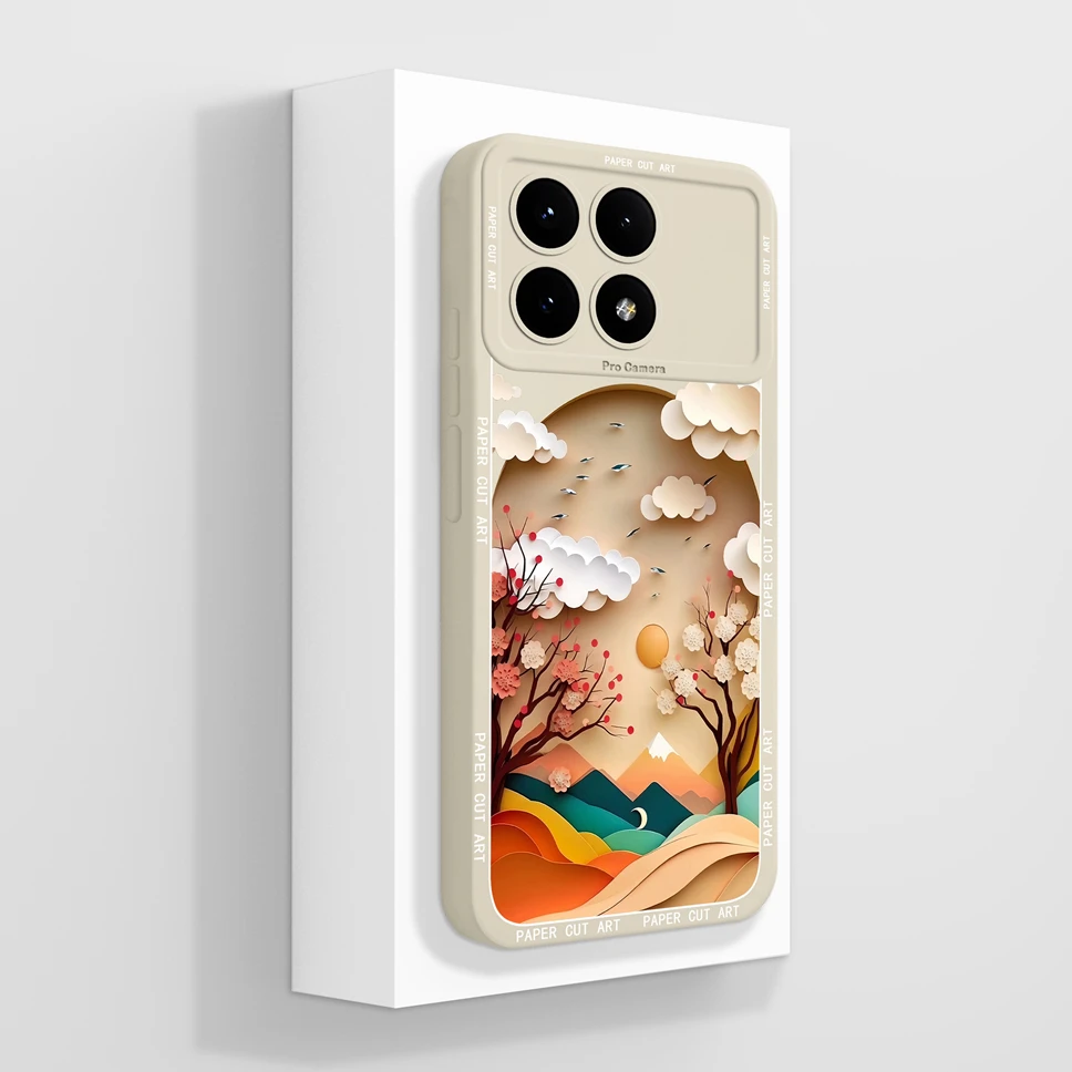 Pretty Pattern Painted Anti-Drop Protective Back Cover Case