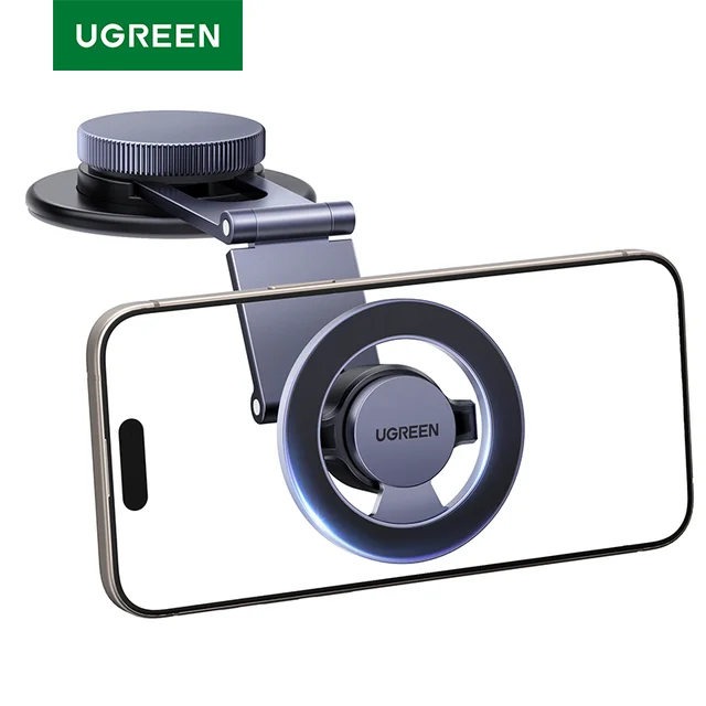UGREEN Magnetic Car Phone Holder Dashboard Gravity Car Phone Stand For Magsafe iPhone 16 15 14 Pro Samsung Xiaomi Strong Magnets