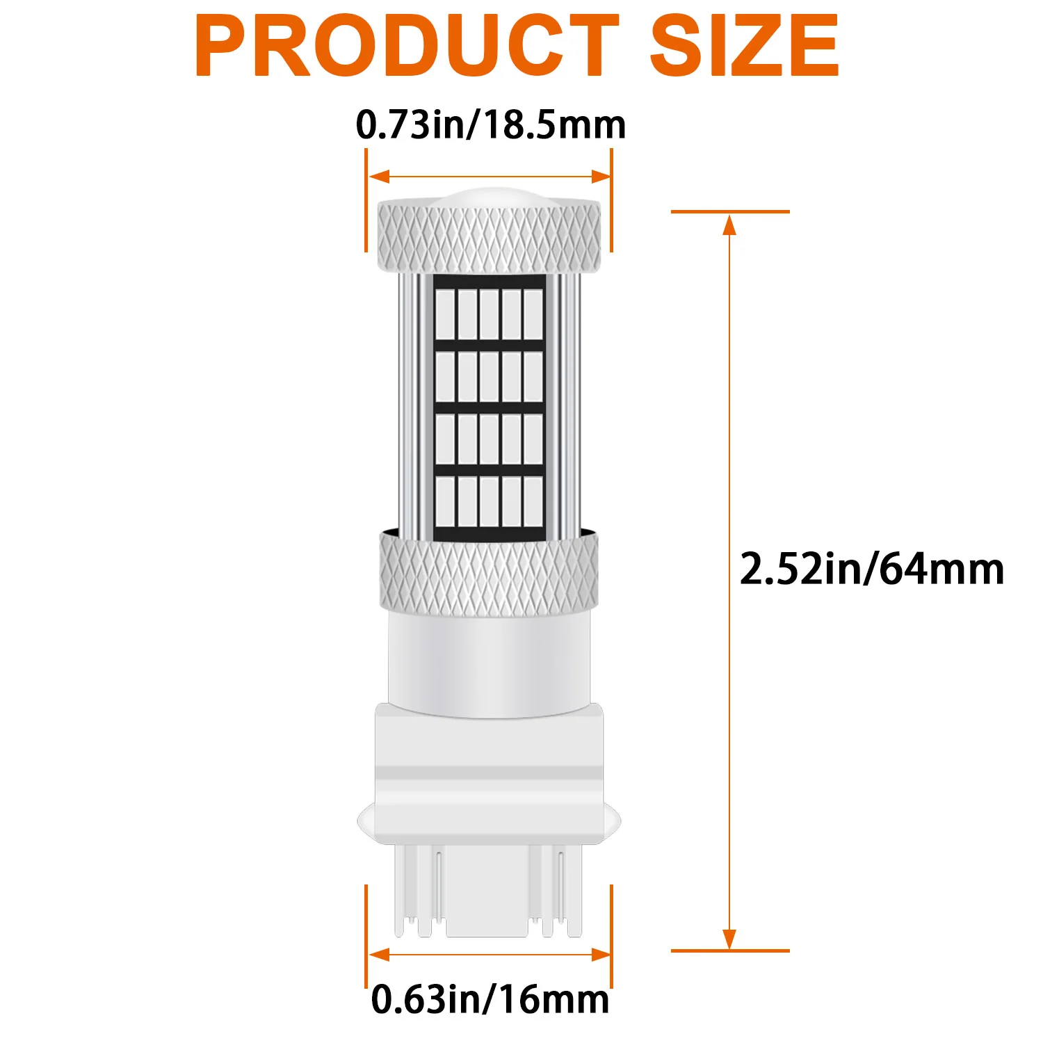 Winetis ְ  LED  DRL , 2X 3157, ſ  3156 3056 3057 4157 3047 4057 3457, 2000K 
