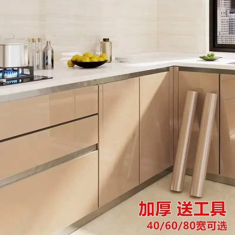 Self-adhesive Paper Cabinet Furniture Desktop Wardrobe Cabinet Refrigerator Cabinet Door Waterproof Kitchen Oil-proof Wallpaper 7 18℃ red wine refrigerator dispenser single door desktop commercial nitrogen vacuum preservation grape wine fridge cabinet