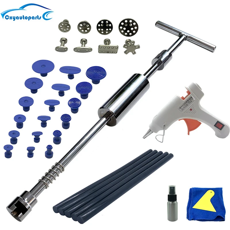 Car Body Dent Removal Tool Dent Repair Puller Kit Slide Hammer Suction