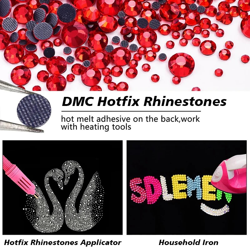 Premium HotFix Crystal Rhinestones for Garment Embellishment