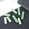 2pcs Aventurine Jade Double Hole Cylindrical Buttons Natural Material Primary Color Button DIY Knitwear Garment Fasten Accessory 1