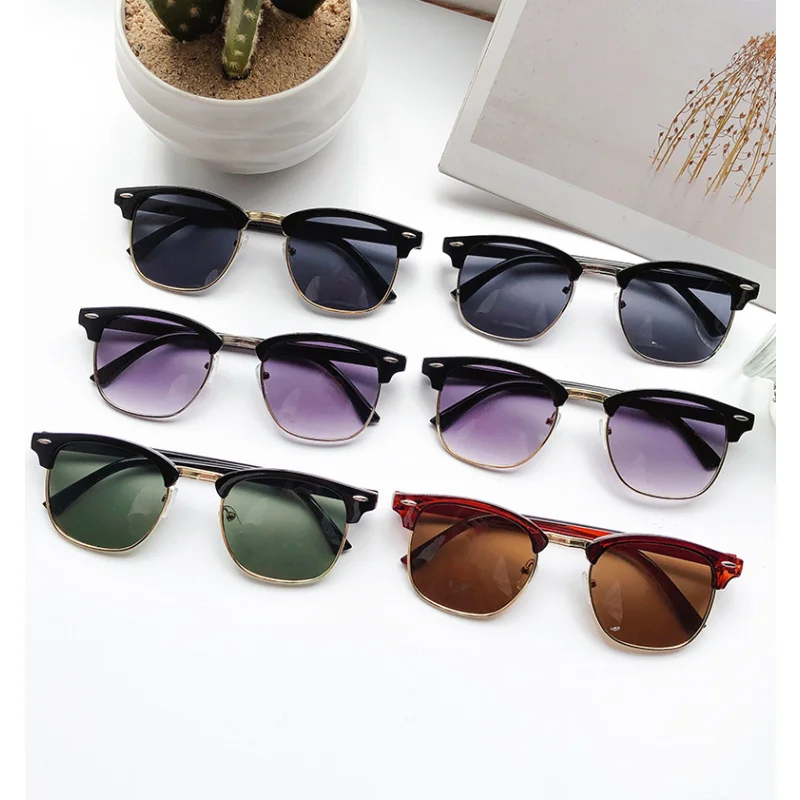 2023 Classic Retro Sunglasses for Women Fashion Men's Driver Glasses Ultra Light Shading and Anti Glare_voghion.com