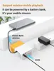 Upgraded Mini Projector Full HD 1080P Home Theater Video Projector Compatible with HDMI/USB/AV/Smartphone/TV Box/Laptop 2