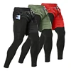 Compression Running Pants Men Double-deck 2 in 1 Sportswear Jogging Trousers Gym Training Tracksuit Workout Sport Sweatpants Men 1
