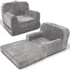 Children's Sofa - 2-in-1 Convertible Fold Out Couch & Lounger, Perfect for Kids Flip Out Chair Ideal for Playroom 3