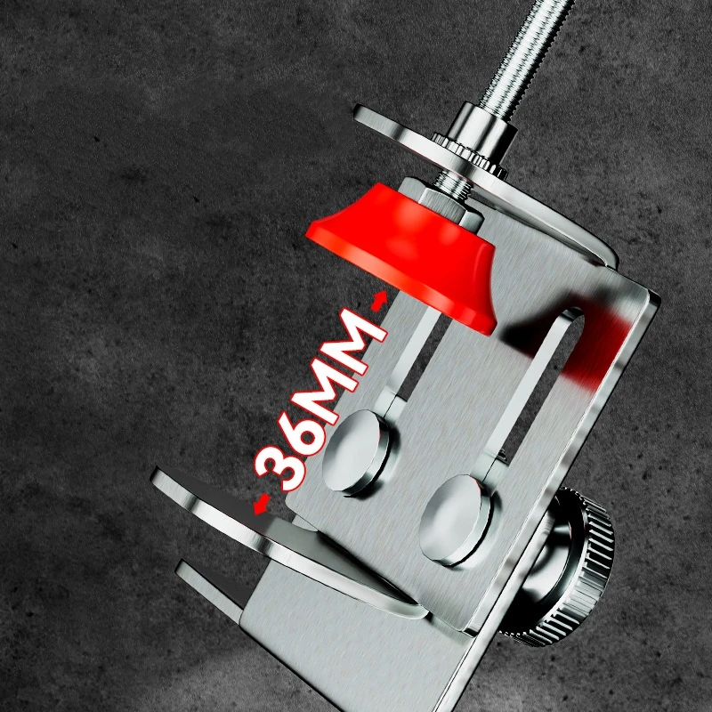 Cabinet Door Installation Tool Stainless Steel Cabinet Frame Fixture Household thumbnail 6
