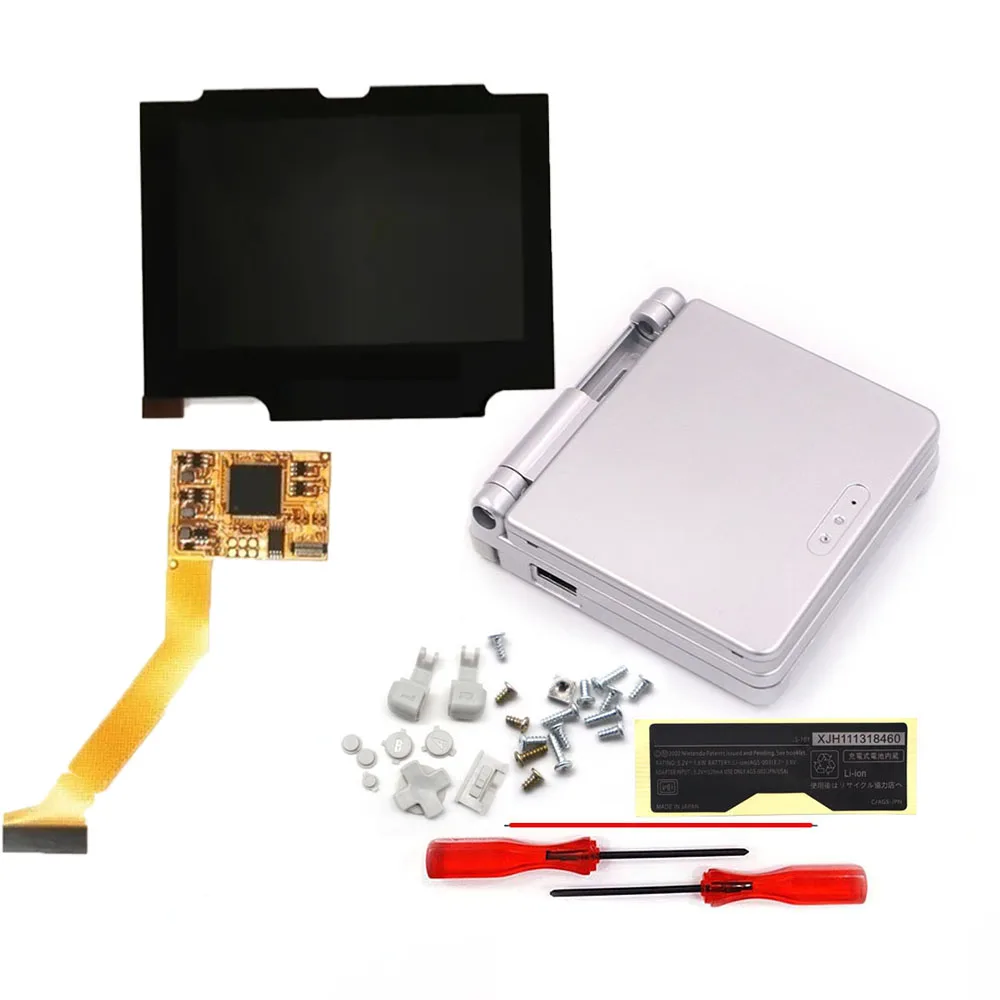 HISPEEDIDO V2 IPS スクリーン GBA SP 3.2 インチ液晶交換キット