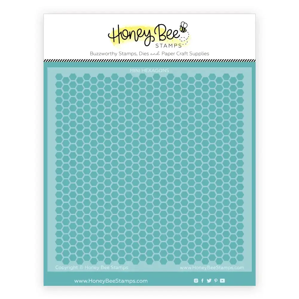 Lovely Mini Esagonali Stencil Pattern Graffiti Drawing Tool Spray Painting Template Diy Window Scrapbooking Decor