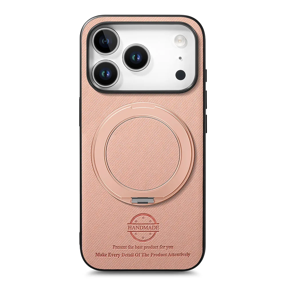 Magnetic Ring Holder Phone Case with Stand Function - Durable Back Cover