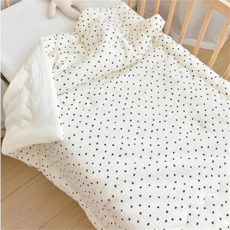Newborn Baby Unisex Blanket Winter Cotton Knitted Infant Bed Sleeping Covers Quilts Toddler Stroller Swaddle Wrap Bedding Quilt cotton blanket,baby blanket