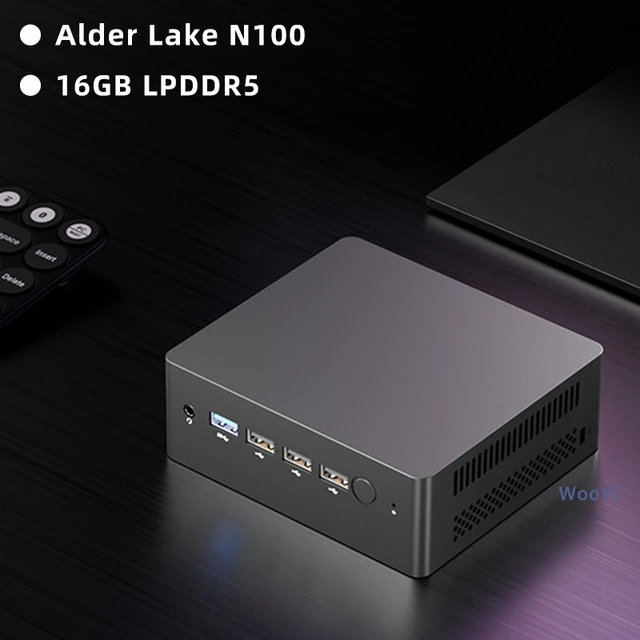 ZX01 Plus-Mini PC Windows 11, Ordinateur de Jeu de Bureau, N100, DDR5, 12  Go, 512 Go, DDR4, 8 Go, 128 Go, Port LAN, WIFI5, BTéclairé - AliExpress