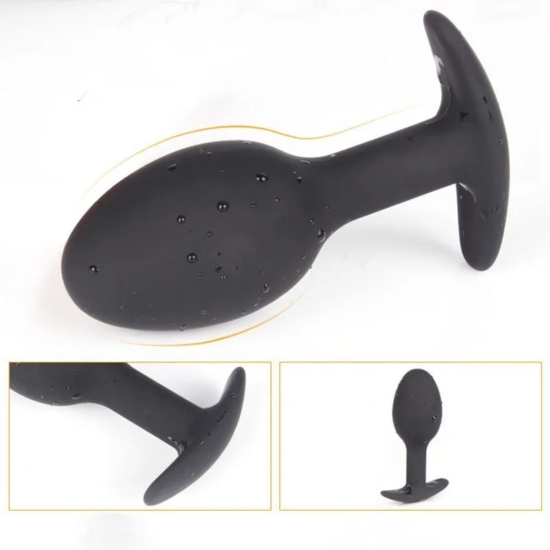 Silicone Wearable Anal Plug And Prostate Massager With Metal Ball_voghion.com