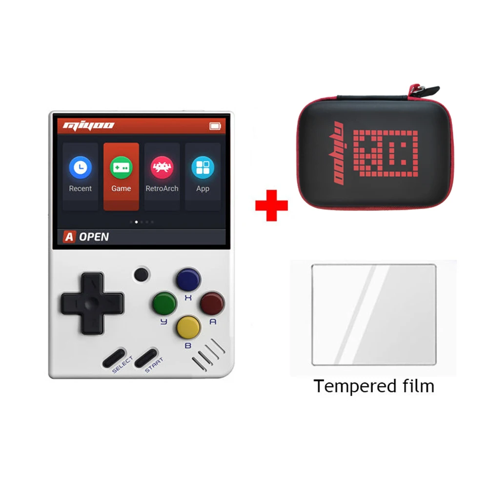 MIYOO P60 MINI Retro Video Game Console Portable Console Retro Arch Linux System Pocket Handheld Game Player Gift 