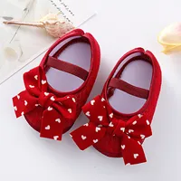 New Baby Girls First Walkers Soft Toddler Shoes Infant Toddler Walkers Shoes Bowknot Casual Princess Shoes кроссовки детские 3