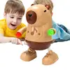 Dancing And Singing Capybara Electric Toys With Lights & Sounds Electric Cartoon Light Up Body Shaking Capybara Toys For Kids 2