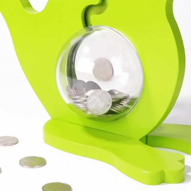 Kids Money Banks Dinosaur Shaped Piggy Bank Transparent Piggy Bank Seeing Coins Creative Fun Coin Box Money Banks 2