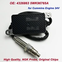 5WK96765A 4326863 High Quality Chips For NGK Probe Nitrogen Oxygen NOX Sensor for Cummins Truck Engine 5WK96765B A2C95913000-01 1