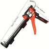 1pc Automatic Glass Glue Gun - Labor-Saving, Adjustable, and Ergonomic Hand Tool with Easy Glue Breaking and Smooth Application 3