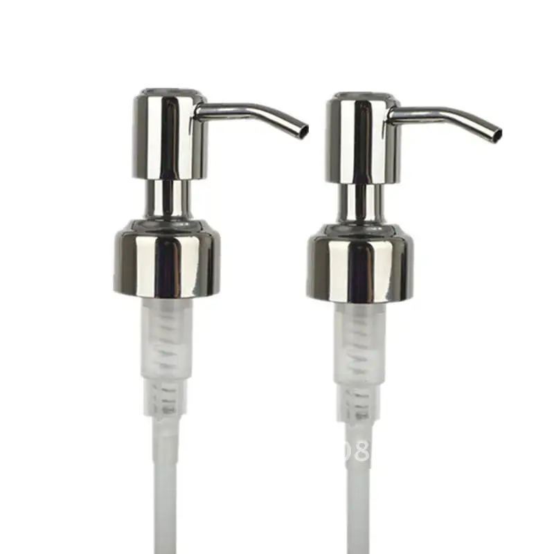 

Bathroom Kitchen Stainless Steel Foam Sink Liquid Soap Nozzle Hand Pump Dispenser Nozzle Bathroom Accessories