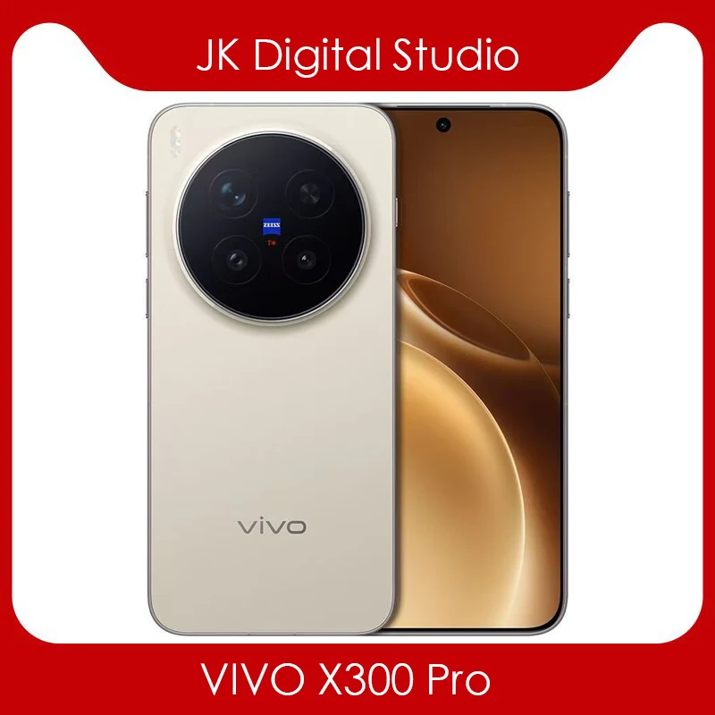 開封済・未使用品 Vivo X300 Pro 16GB+512GB ゴールド New VIVO X300 Pro 6.78