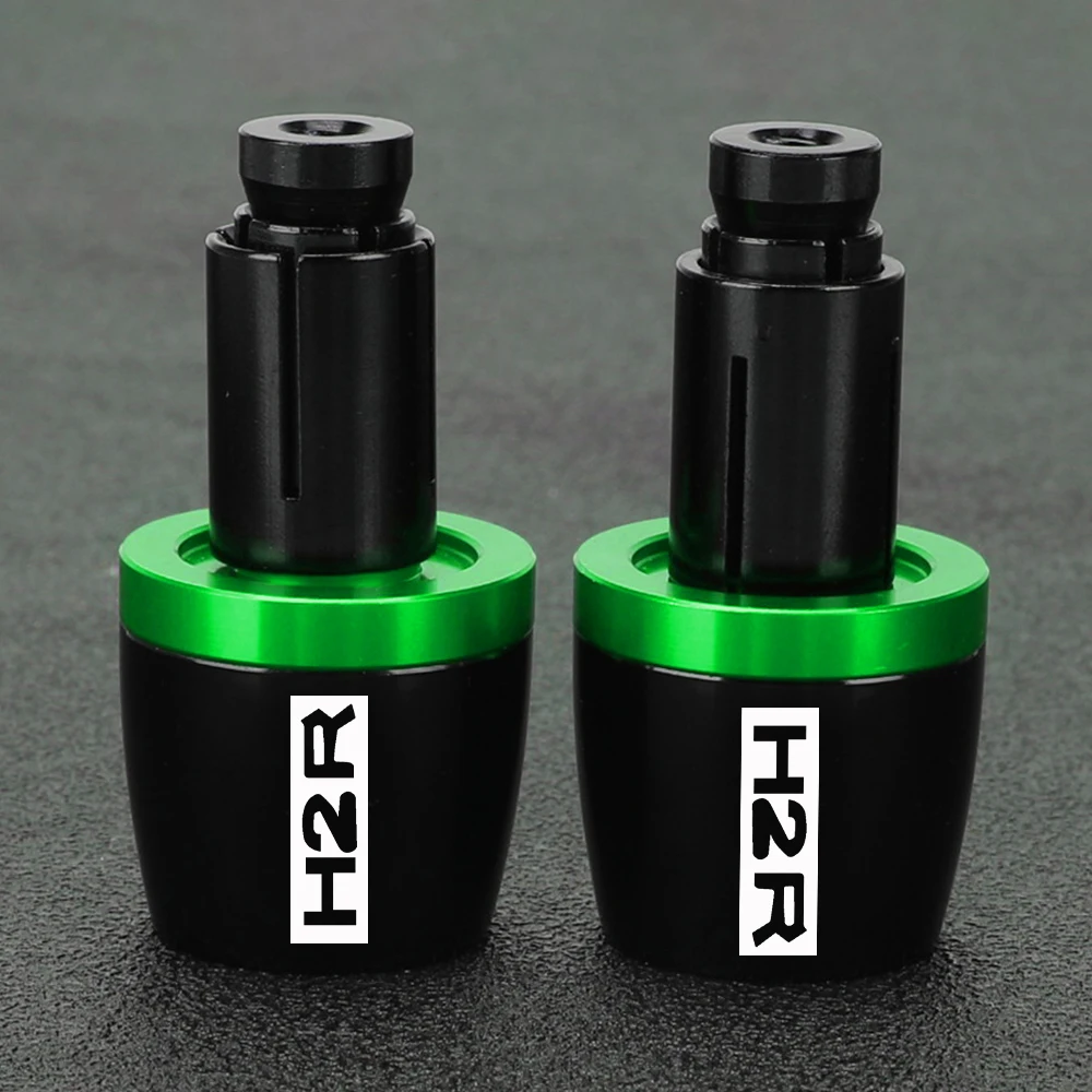 

For Kawasaki Ninja H2R H2 R Universal Handlebar Grips Bar Ends Cap Counterweight Plug Slide 2015-2018 2019 2020 2021 2022 2023